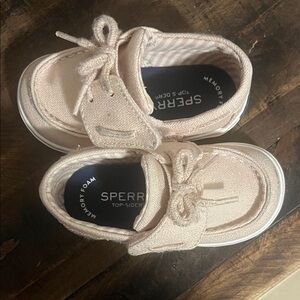 Sperry Kids Light Pink Moccasins